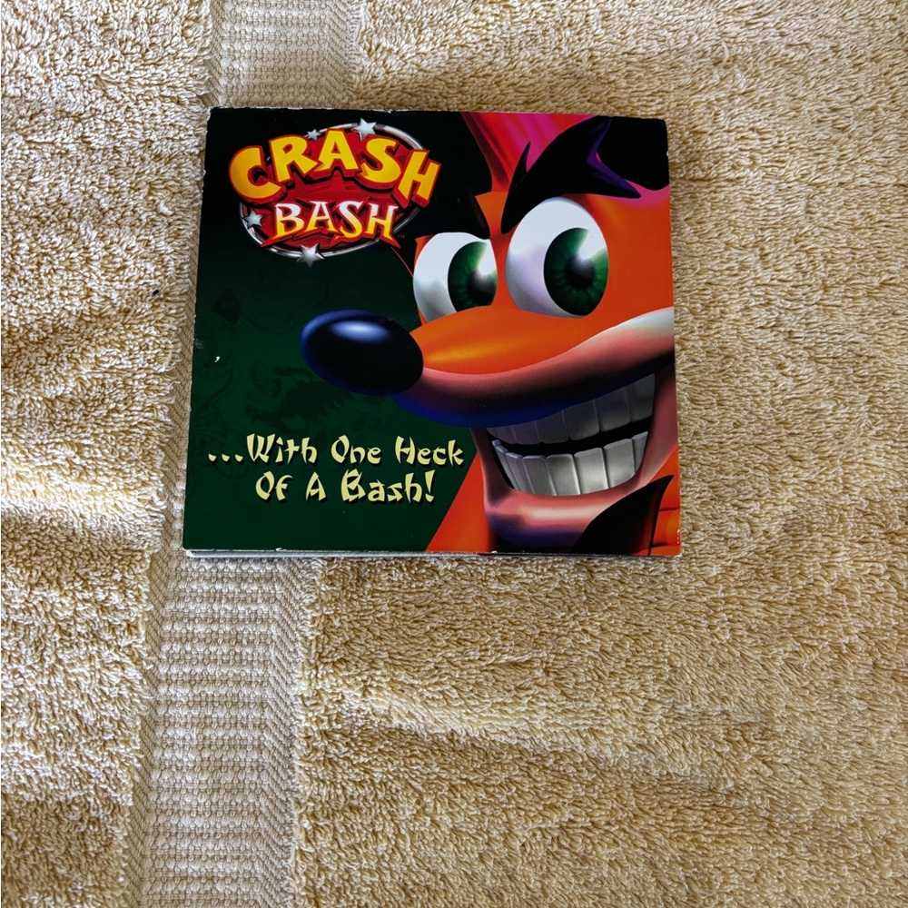 Crash Bash Game Case